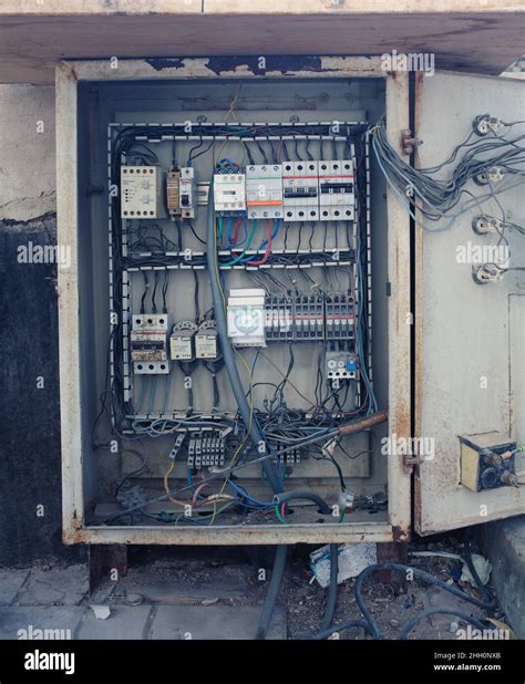 old panel box